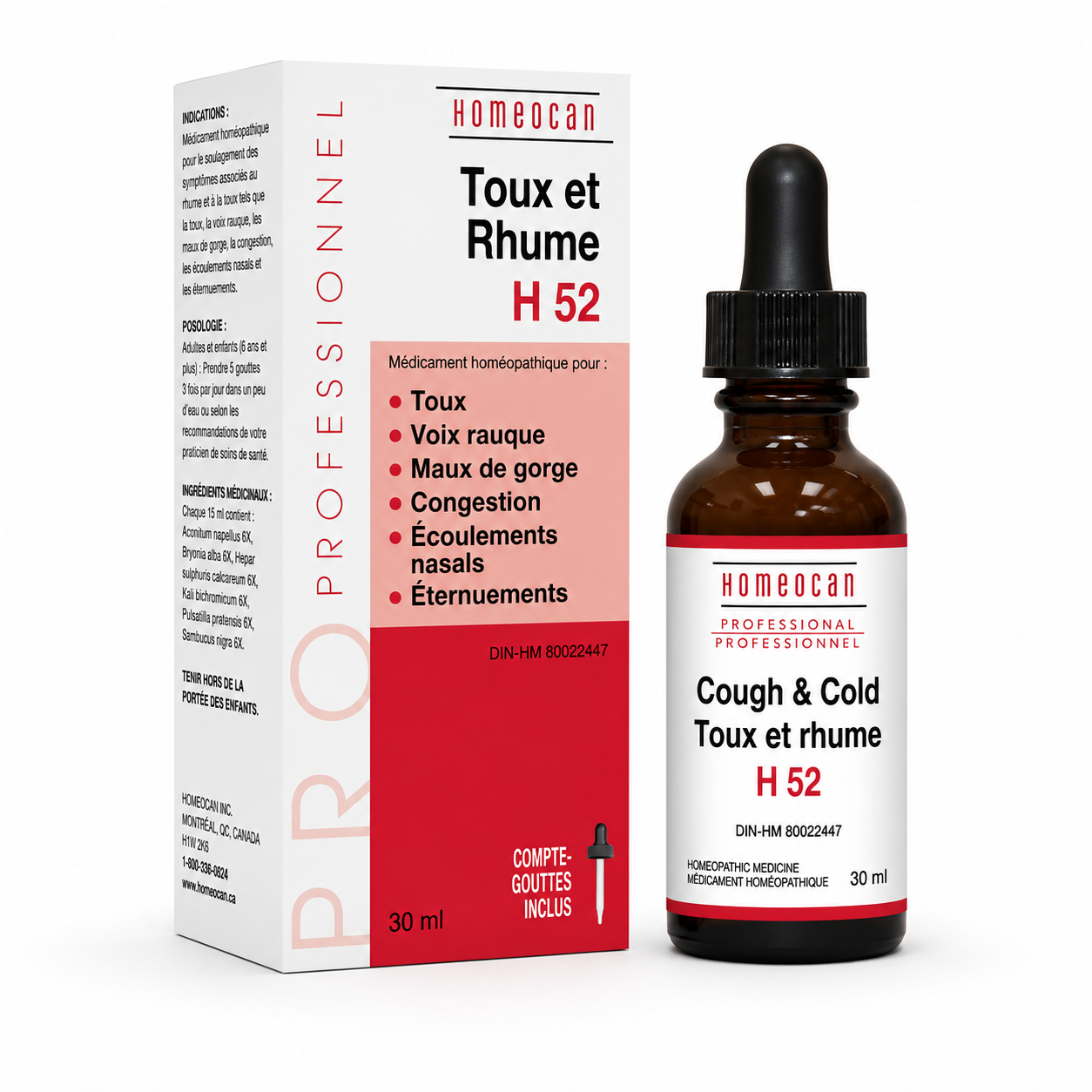 Homeocan H52 Cough and Cold