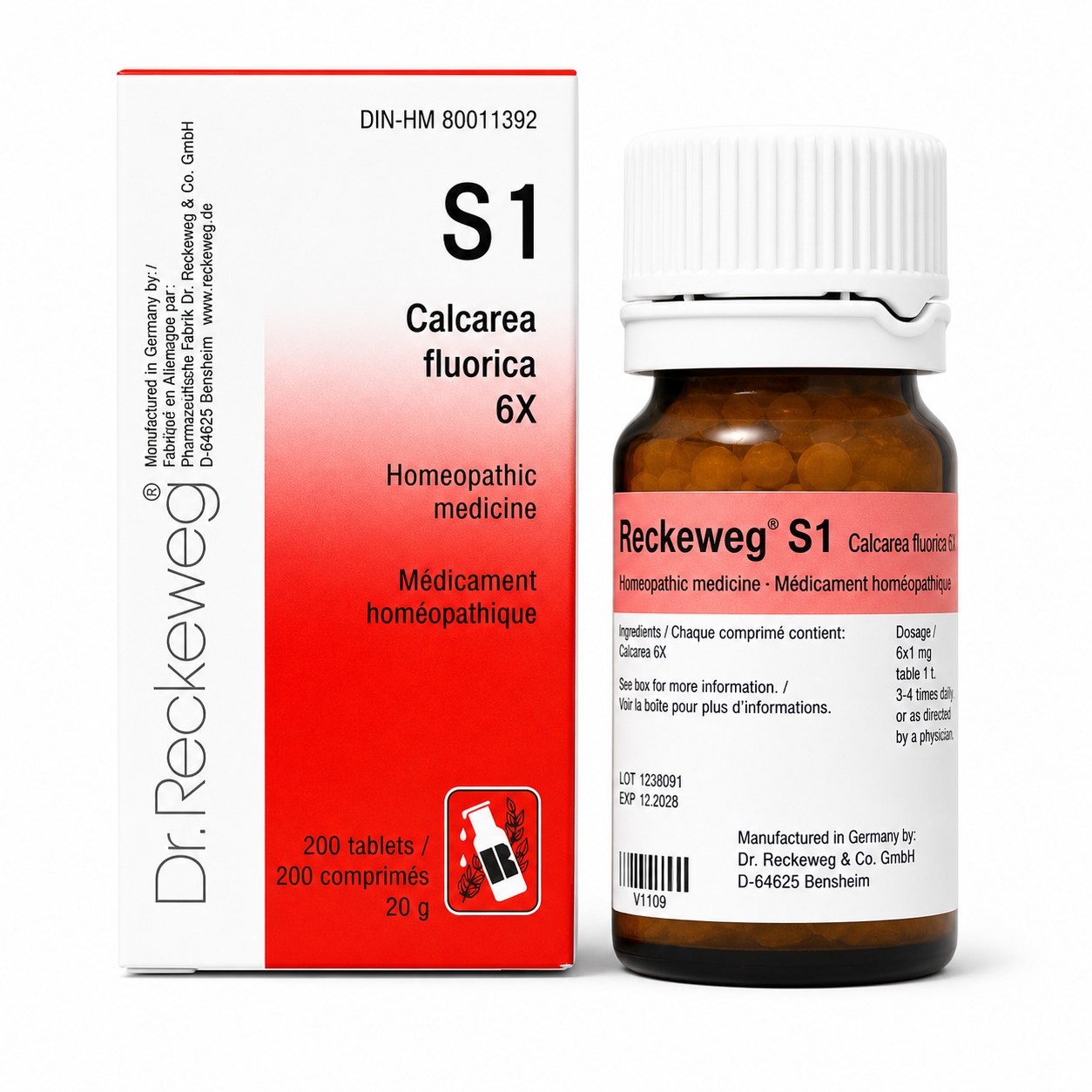 Dr. Reckeweg S1 Calcarea fluorica 6X