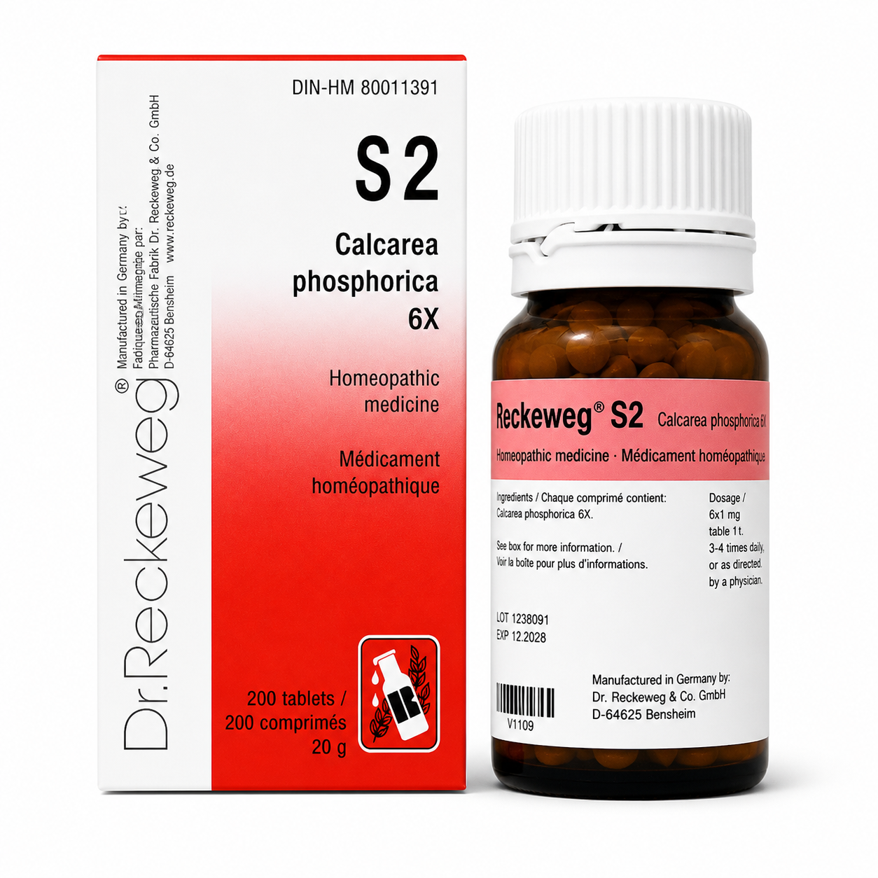 Dr. Reckeweg S2 Calcarea phosphorica 6X